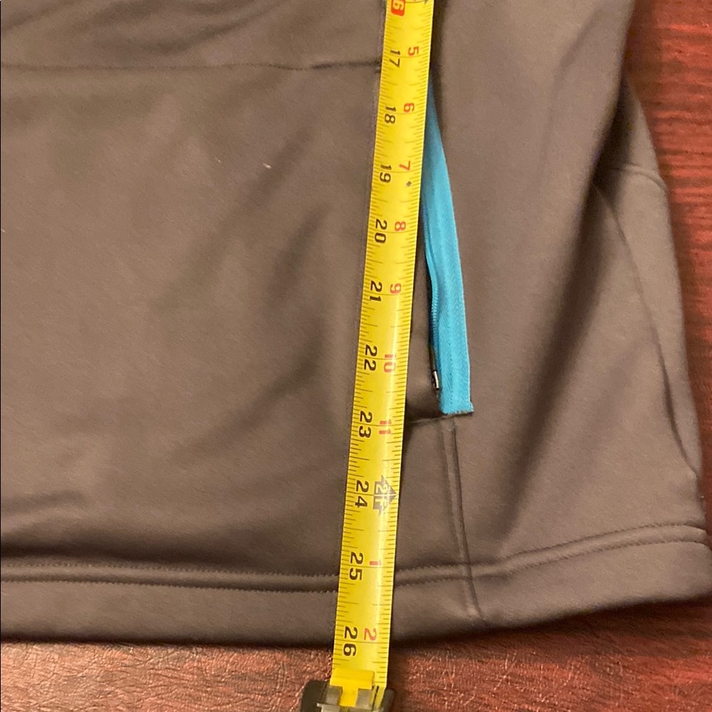 Under Armour Charcoal Hoodie with Aqua Details - Picture 7 of 13